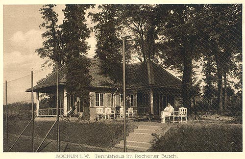 Tennishaus Südpark 1930